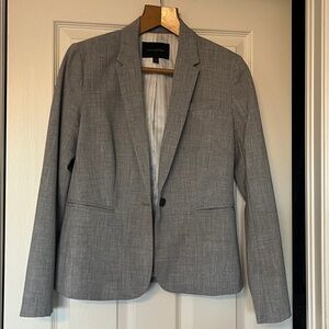 Banana Republic Light Gray Suit Jacket